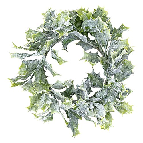 ideen-mit-herz-deko-kranz-winter-18-cm-mit-bl-ttern-tannenzapfen image 6