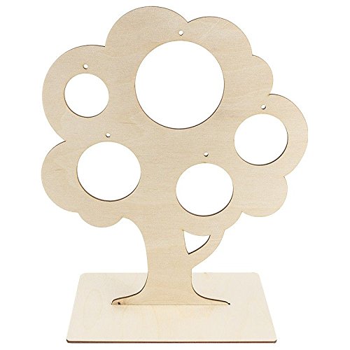 ideen-mit-herz-deko-baum-aus-holz-29-8-x-25-cm-aufsteller-mit-5-kreisaussparunge image 3