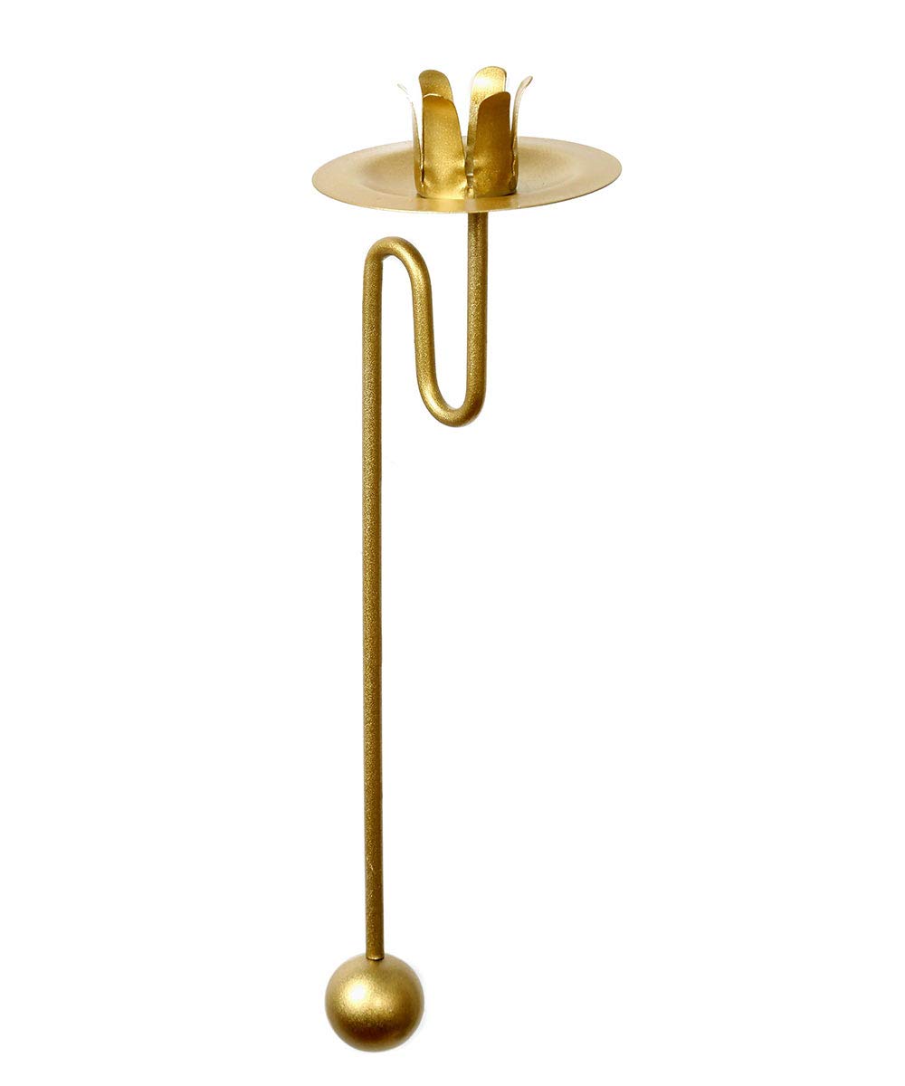 hdg-balancekerzenhalter-6er-set-gold-metall-16-cm image 1