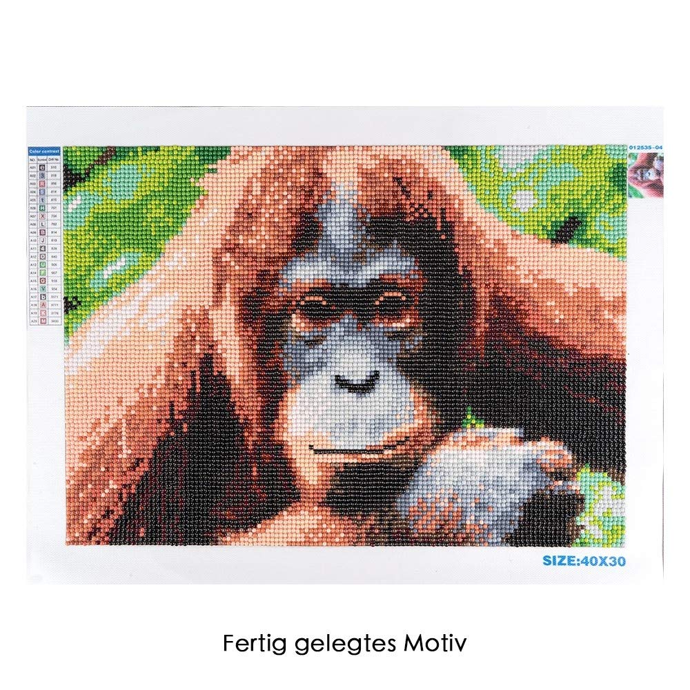 ideen-mit-herz-5d-diamond-painting-affe-30x40-cm-set-mit-zubeh-r image 3