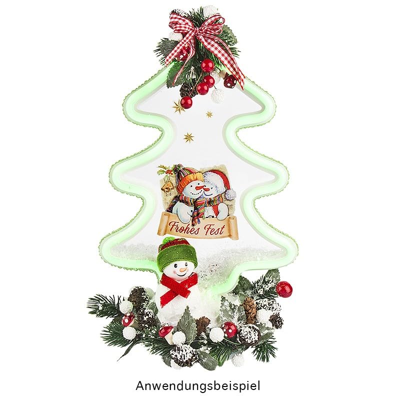 ideen-mit-herz-deko-tannenbaum-mit-podest-29-5-x-19-x-10-cm-wei-led-gr-n image 8