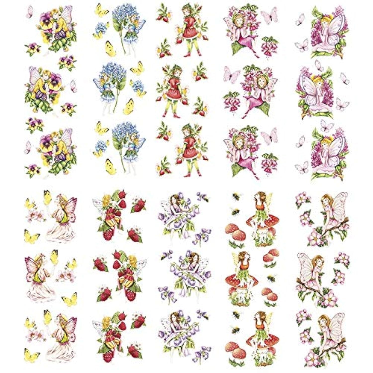 ideen-mit-herz-transparent-sticker-spr-che-w-nsche-10-bogen-10-cm-x-30-cm image 7
