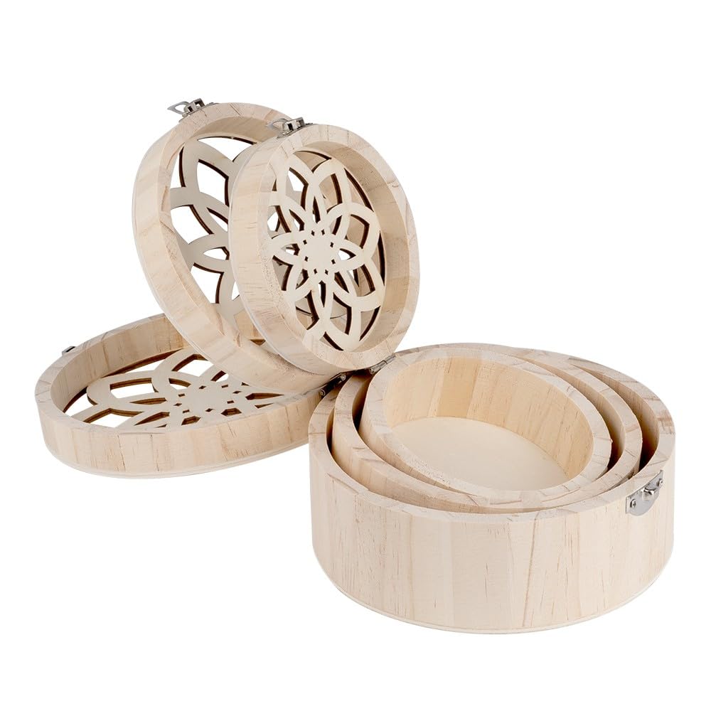 ideen-mit-herz-holz-boxen-vintage-rund-3-gr-en-3-st-ck-mit-ornament image 4