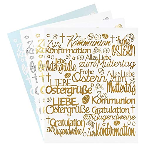 ideen-mit-herz-sticker-handlettering-art-ostern-4-bogen-20-x-23-cm-in-gold-silbe image 3