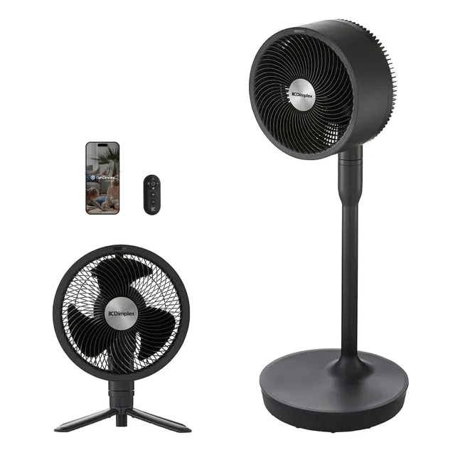 dimplex-duocool-smart-2-in-1-akkuventilator-stand-tischventilator image 1