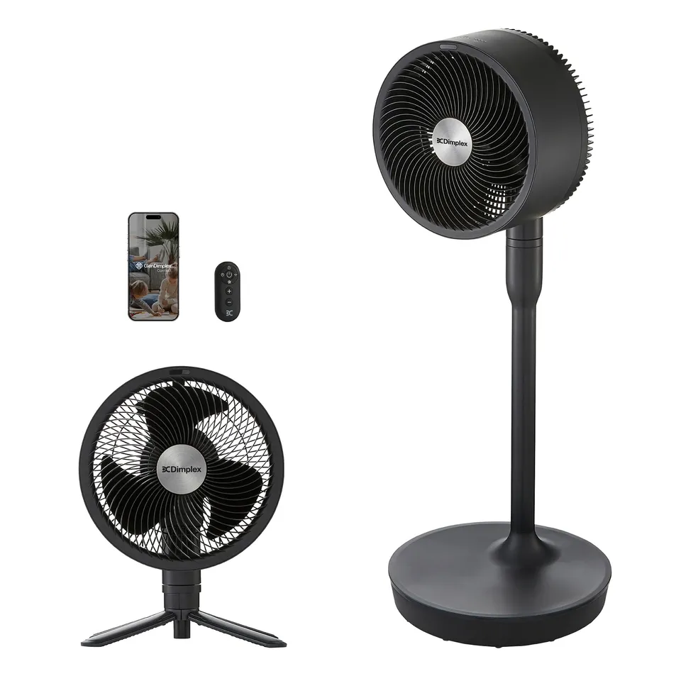 dimplex-duocool-smart-2-in-1-akkuventilator-stand-tischventilator image 1