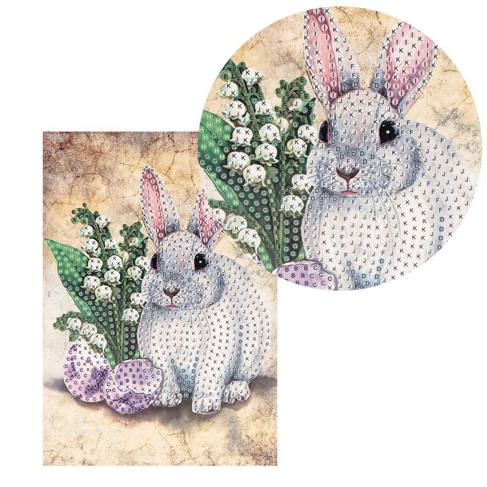 ideen-mit-herz-diamond-painting-gru-karte-hase-03-b6-mit-umschlag image 2