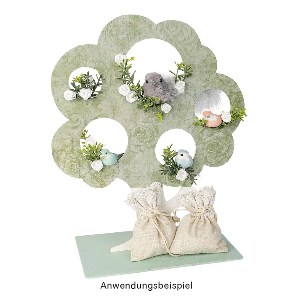 ideen-mit-herz-deko-baum-aus-holz-29-8-x-25-cm-aufsteller-mit-5-kreisaussparunge image 2