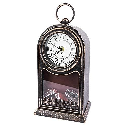 ideen-mit-herz-led-kaminfeuer-laterne-uhr-mit-timer-27-5-cm image 4