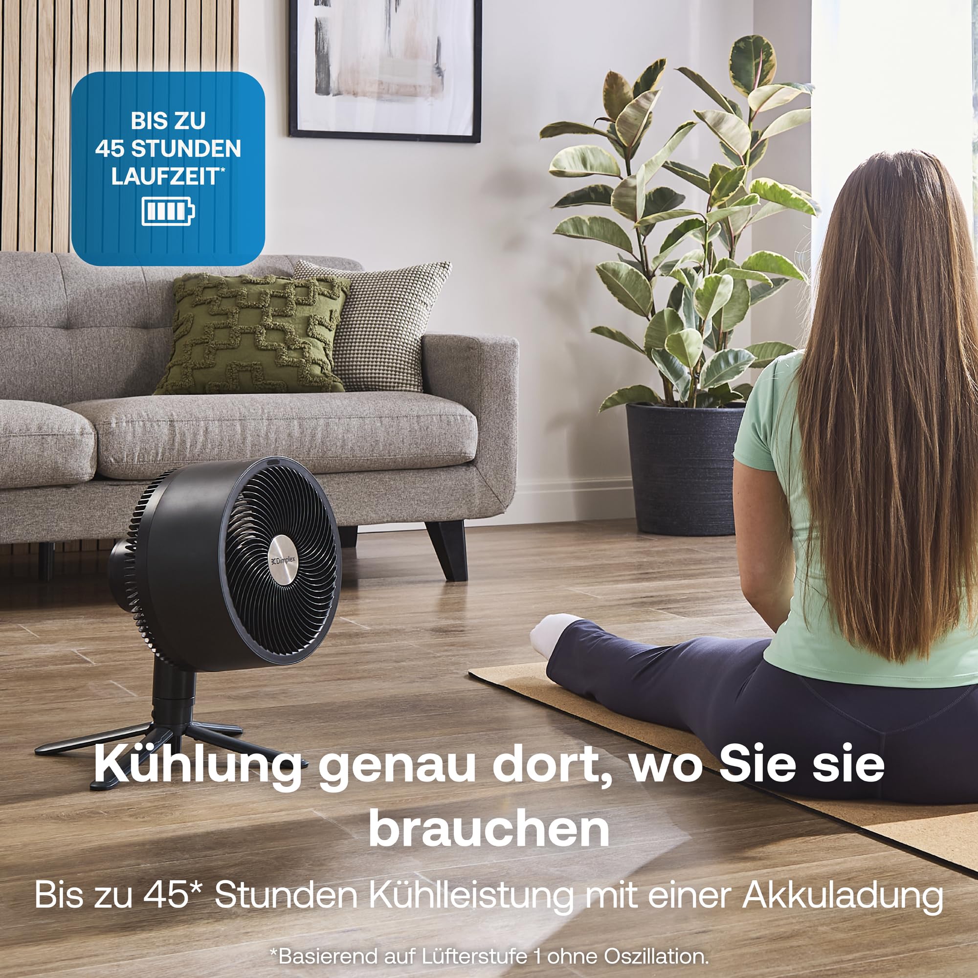 dimplex-duocool-smart-2-in-1-akkuventilator-stand-tischventilator image 3