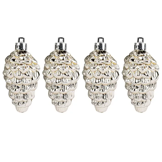 ideen-mit-herz-baumschmuck-tannenzapfen-hellgold-matt-4-st-ck image 1