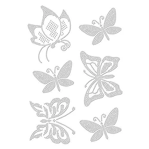 ideen-mit-herz-b-gelstrass-design-schmetterlinge-din-a4-strassmotiv image 1