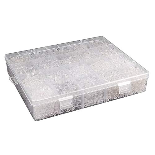 ideen-mit-herz-perlen-box-klar-500g-20-sorten-aufbewahrungs-box image 1