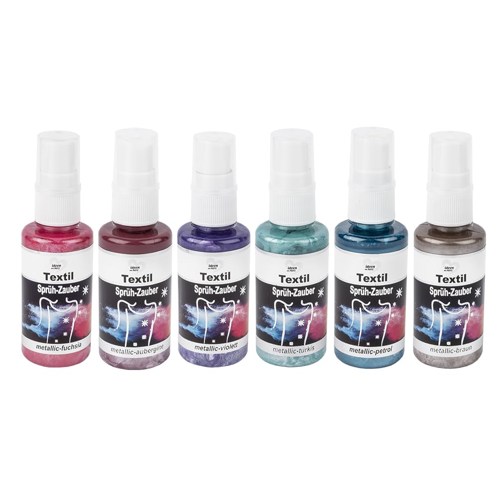 ideen-mit-herz-textil-spr-h-zauber-metallic-set-3-6x-50-ml-gelb-orange-rot-blau- image 1
