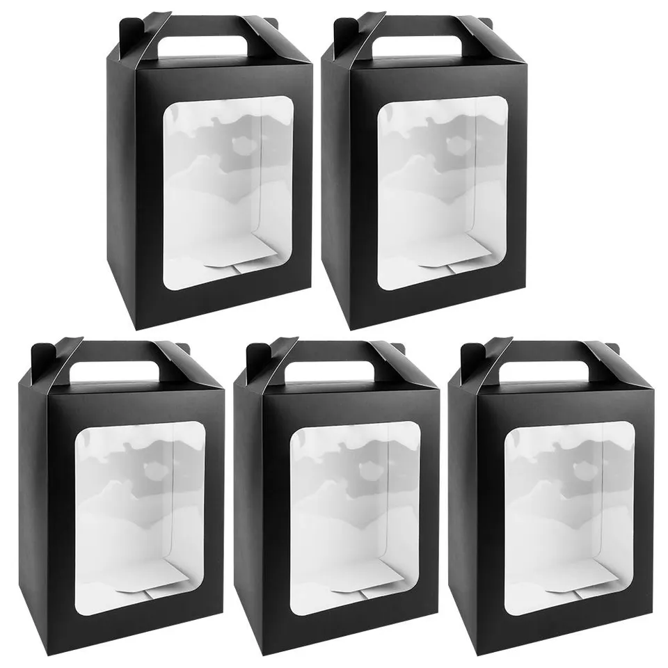 ideen-mit-herz-geschenkboxen-mit-sichtfenster-design-1-18cm-x-13cm-x-30cm-schwar image 1