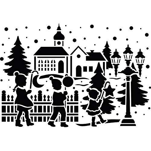 ideen-mit-herz-laser-kunststoff-schablone-din-a4-eiskristalle-weihnachten-winter image 3