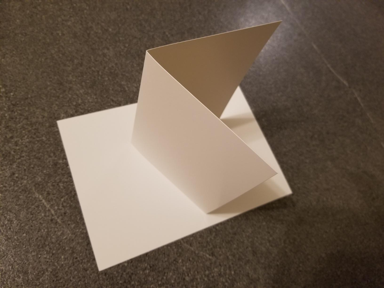 Stabiles Papier, saubere Falz