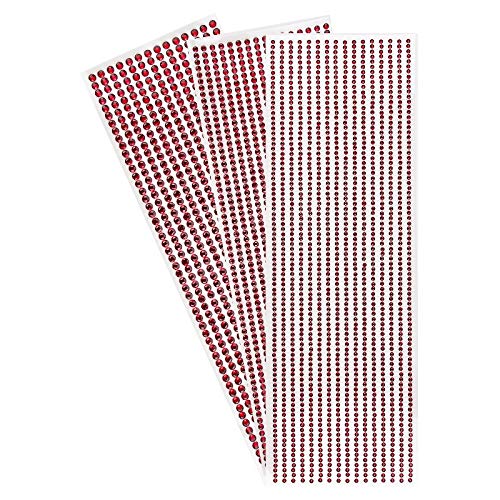 ideen-mit-herz-strass-bord-ren-selbstklebend-ros-3-bogen-3-4-5-mm image 7