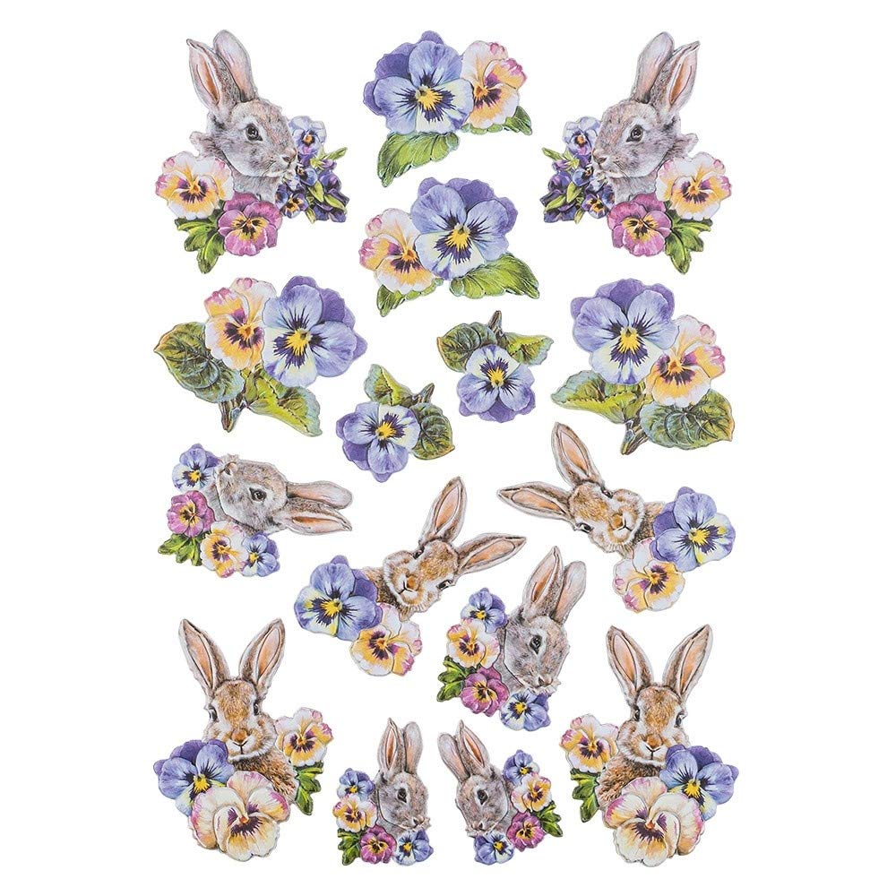 ideen-mit-herz-stickerbogen-3-d-relief-sticker-din-a4-maigl-ckchen-03 image 4