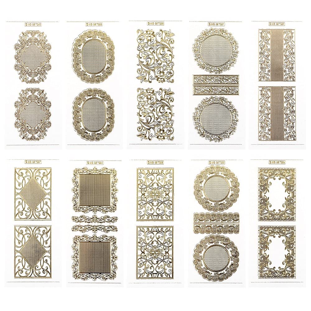 ideen-mit-herz-gravur-sticker-transparent-gold-10-bogen-10-x-23-cm-160-w-nsche image 5