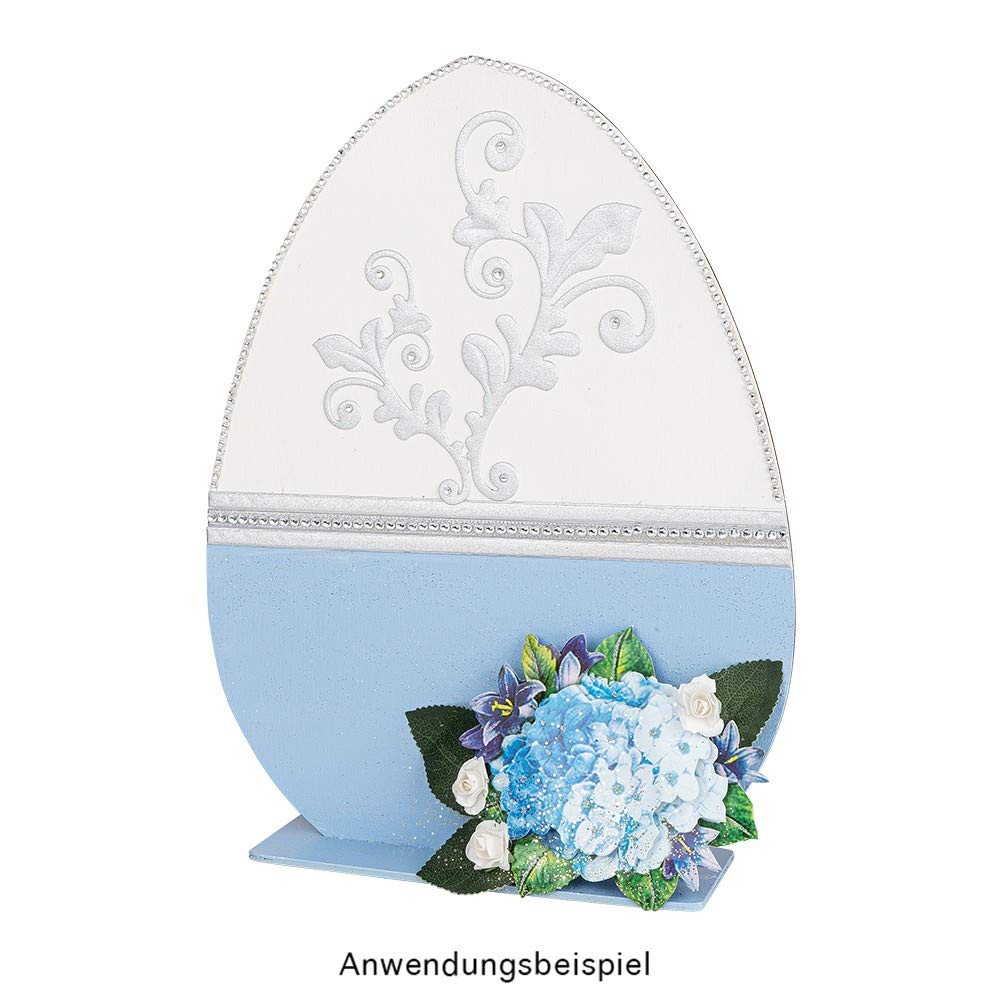 ideen-mit-herz-acrylfarbe-multisurface-edelglitzer-180-ml-taubenblau-mit-goldgli image 5