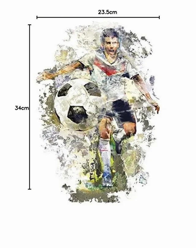 ideen-mit-herz-color-b-geltransfer-fu-baller-23-5-x-34-cm-f-r-baumwolle image 1