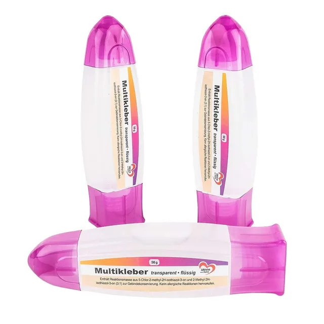 ideen-mit-herz-multikleber-fl-ssig-transparent-3x50g-mit-fein-und-breitspitze image 1