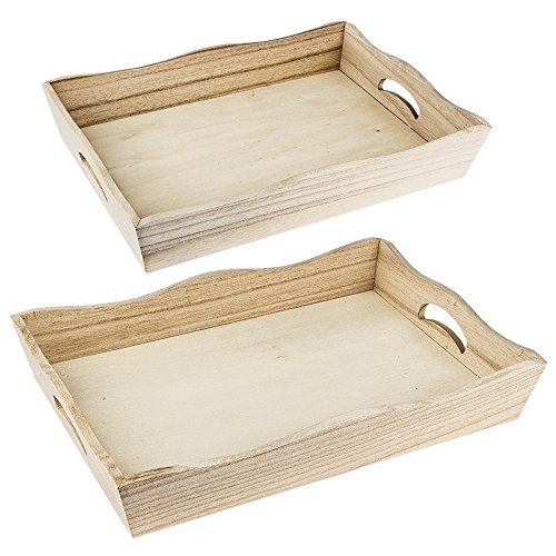 ideen-mit-herz-tabletts-holz-2er-set-31x21cm-und-33x23cm-natur image 2