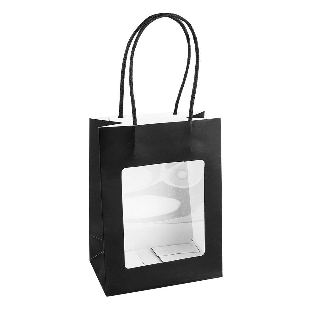 ideen-mit-herz-geschenktaschen-mit-sichtfenster-7-5-x-12-5-x-16-5-cm-6-st-ck-wei image 2