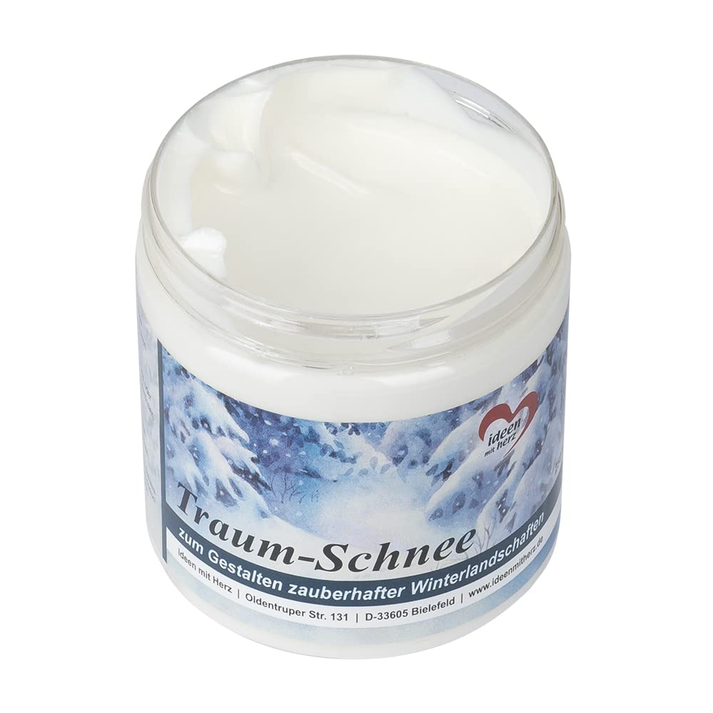 ideen-mit-herz-traum-schnee-wei-dekorative-schneepaste-250-ml-kunst-schnee image 2