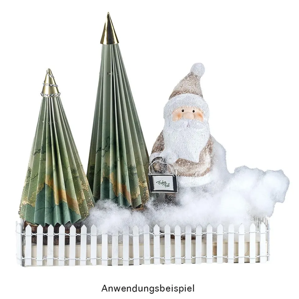 ideen-mit-herz-deko-figur-weihnachtsmann-keramik-18-cm image 1