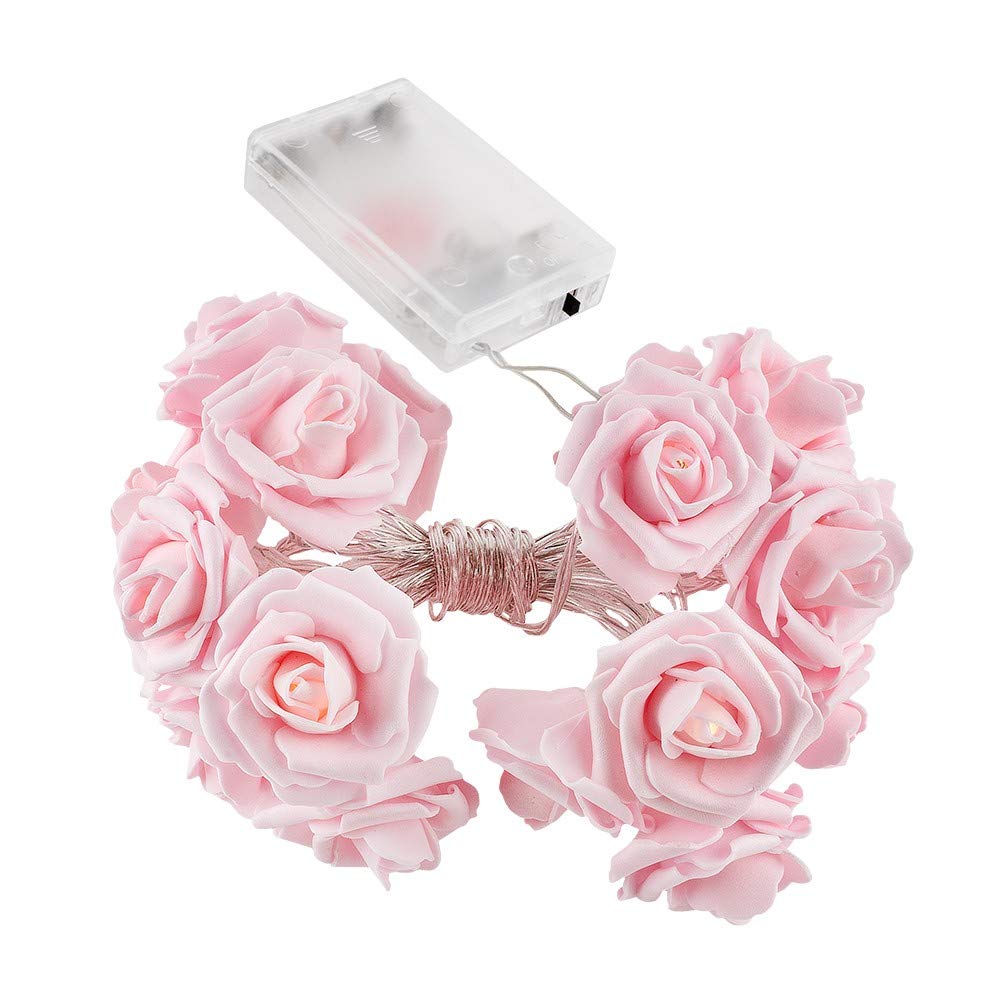 ideen-mit-herz-led-lichterkette-rosen-20-led-warmwei-3-m-wei image 1