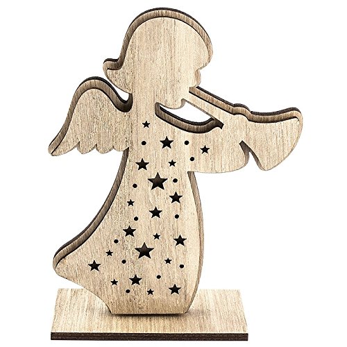 ideen-mit-herz-3-d-engel-aus-holz-design-1-12-3-x-16-5-cm-zum-aufstellen image 1