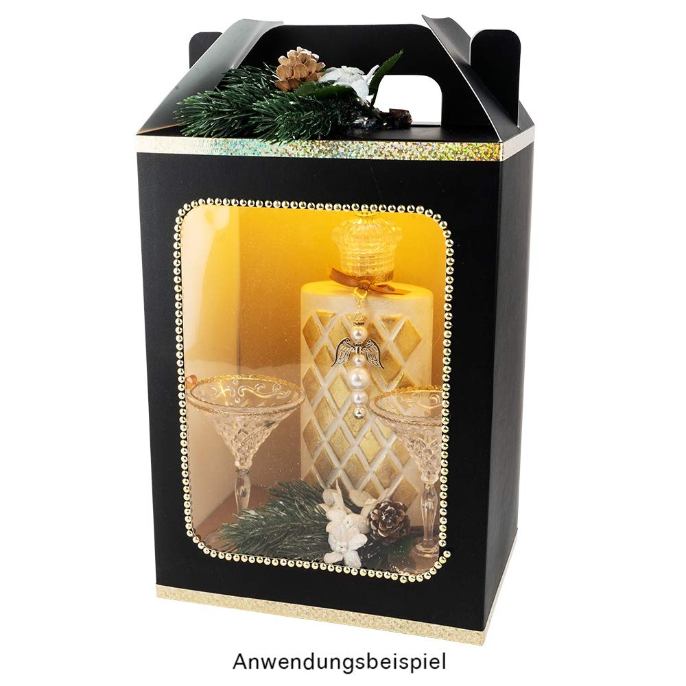 ideen-mit-herz-geschenkboxen-mit-sichtfenster-design-1-18cm-x-13cm-x-30cm-schwar image 4