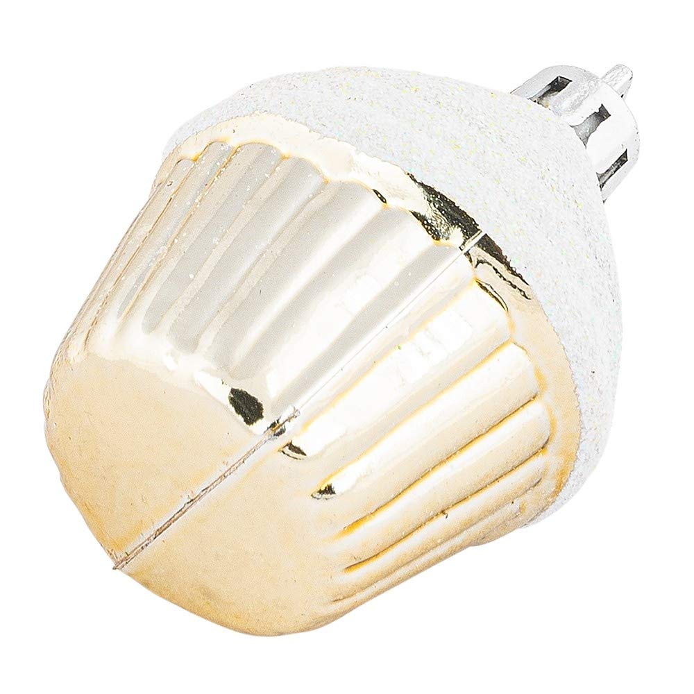 ideen-mit-herz-weihnachtsbaumschmuck-cupcakes-6-st-ck-hellgold-gl-nzend-5-6-cm image 3