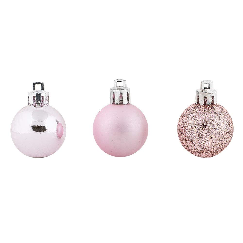 ideen-mit-herz-weihnachtskugeln-25-st-ck-3-cm-baumschmuck-in-hellgold-silber-und image 3