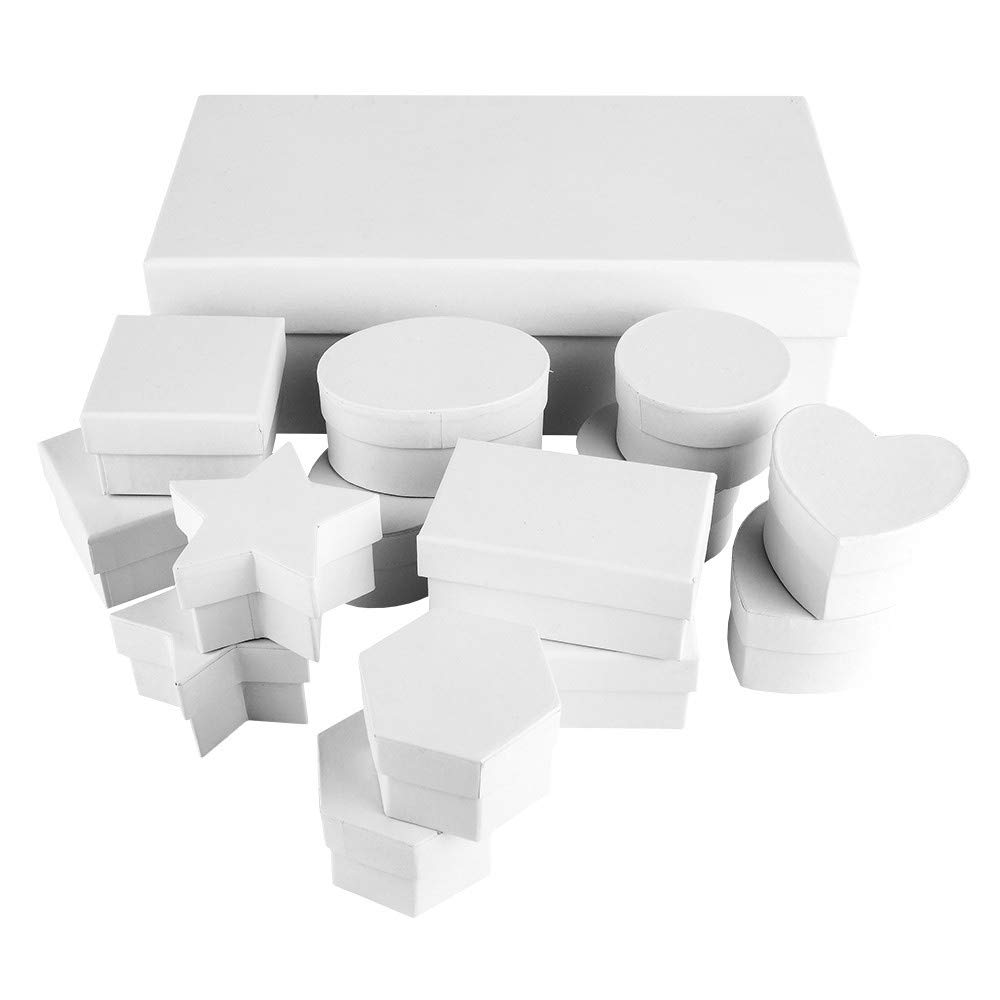ideen-mit-herz-geschenkboxen-mit-deckel-wei-15er-set-8-formen image 1