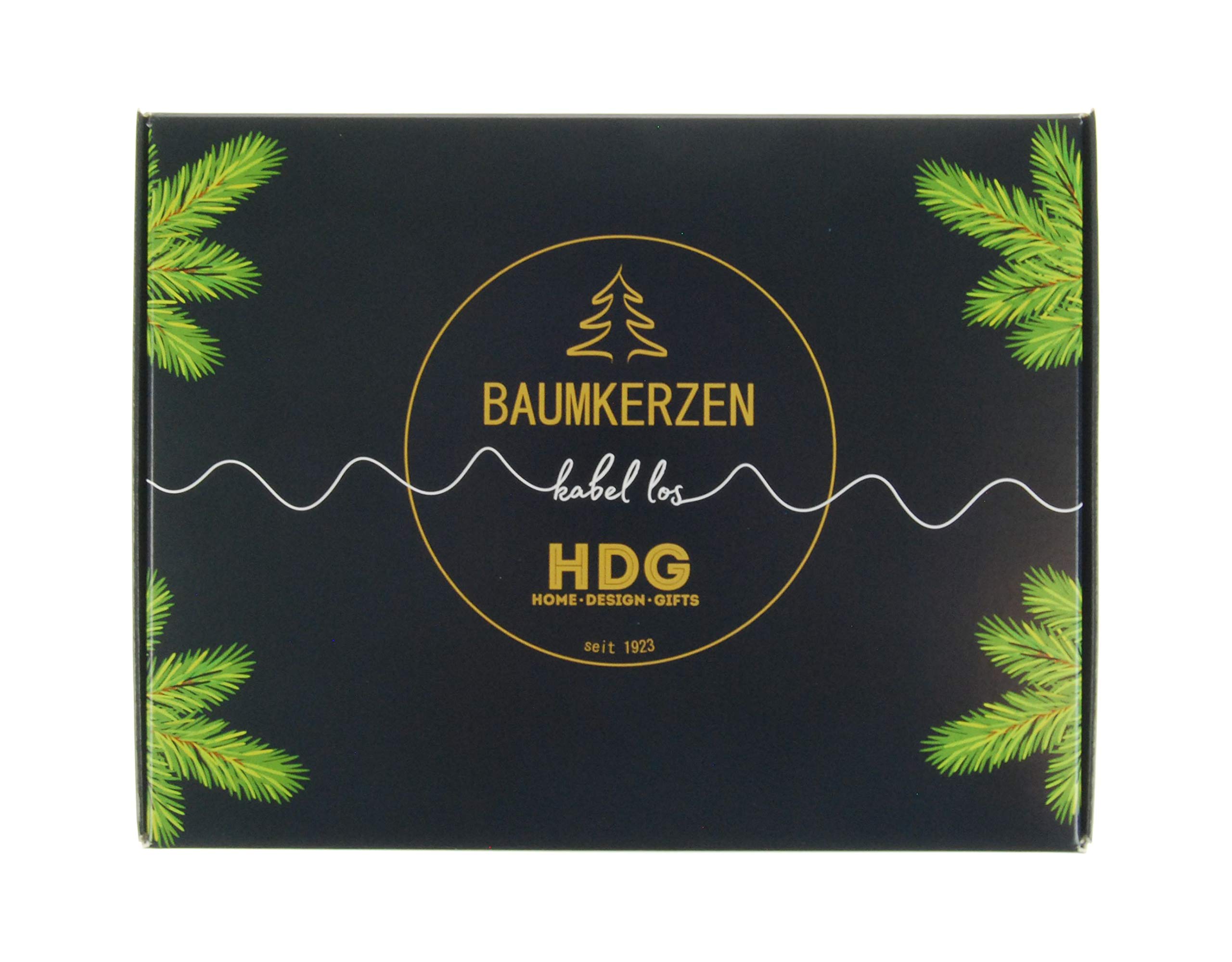 hdg-baumkerzen-kabellos-6er-set-led-rot-mit-pendelhalter-silber image 4