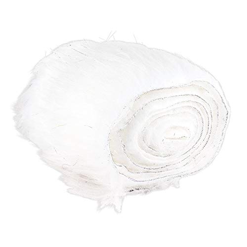 ideen-mit-herz-fellband-wei-13-5-cm-x-1-6-m-kunstfellband-mit-irisierenden-f-den image 7