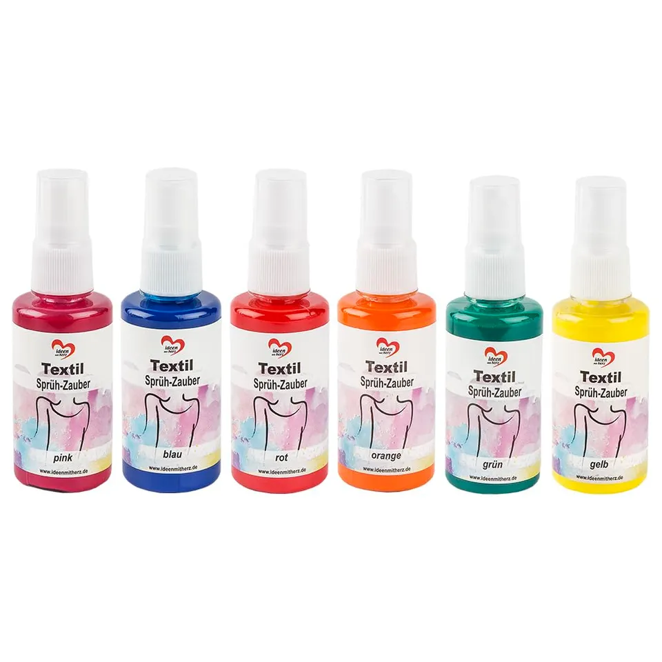 ideen-mit-herz-textil-spr-hfarbe-spr-h-zauber-1-6x-50-ml-pink-blau-rot-orange-gr image 1
