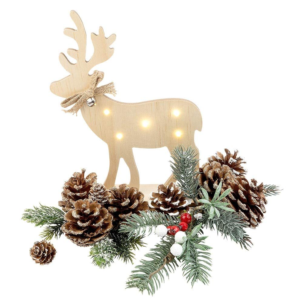 ideen-mit-herz-led-rentier-aus-holz-23-x-17-cm-5-leds-warmwei-mit-fu image 6