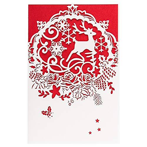ideen-mit-herz-laser-gru-karte-weihnachten-design-6-creme-mit-einleger-umschlag image 2
