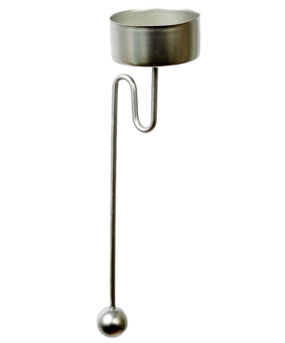 hdg-balancehalter-baumkerzenhalter-f-r-teelicht-silber-4er-set image 1