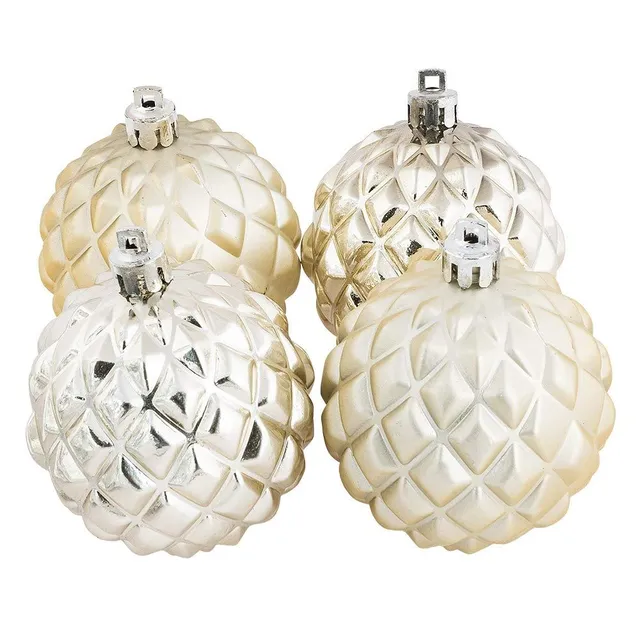 ideen-mit-herz-relief-kugeln-2-baumschmuck-6-cm-hellgold-4-st-ck image 1
