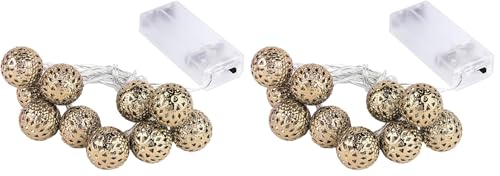 ideen-mit-herz-led-lichterkette-champagner-kugeln-warmwei-10er image 5