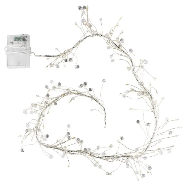 ideen-mit-herz-led-lichterkette-kristall-tropfen-80-led-warmwei-200-cm image 1