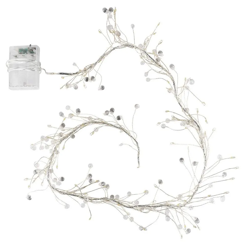 ideen-mit-herz-led-lichterkette-kristall-tropfen-80-led-warmwei-200-cm image 1