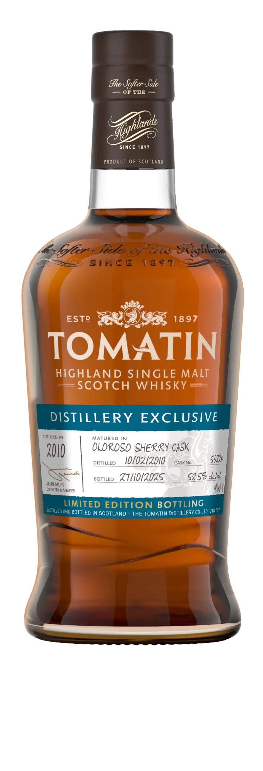 tomatin-distillery-exclusive-single-cask-oloroso-2010-whisky-58-5 image 1