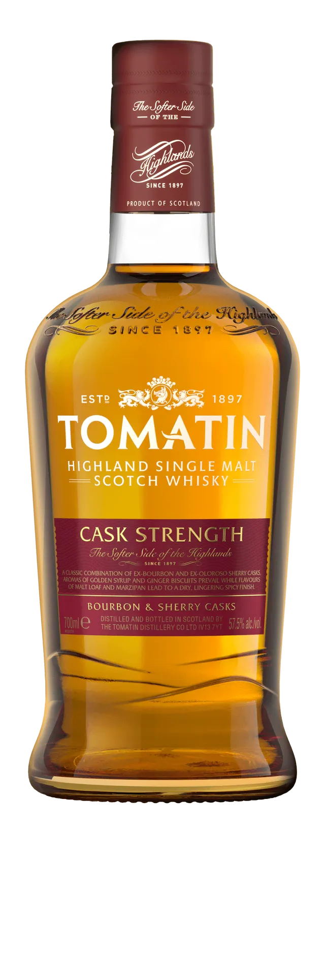 tomatin-cask-strength-bourbon-and-sherry-single-malt-scotch-whisky image 1