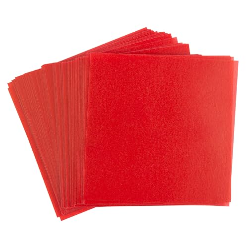 ideen-mit-herz-transparentpapier-rot-10x10-cm-100-blatt-110-g-qm-premium-faltpap image 5
